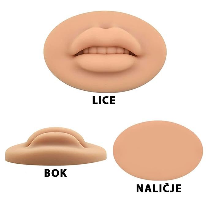 5D SILIKONSKE USNE ZA VEŽBANJE