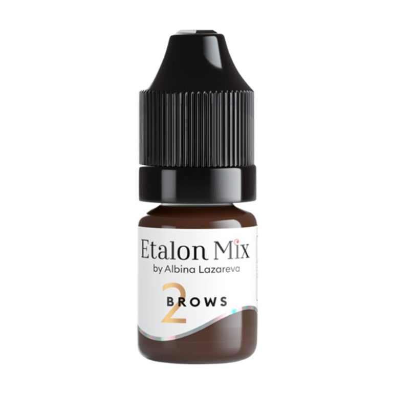 Etalon Mix Brows No.2 Milk Chocolate - pigment za obrve 5ml