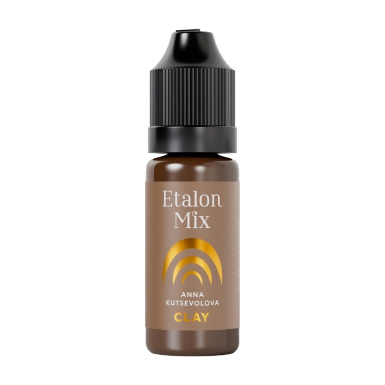Etalon Mix Clay Hyperrealism Anna Kutsevolova – pigment za obrve 10ml